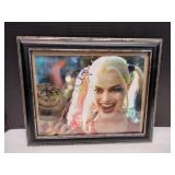 Framed Harley Quinn Print Signed