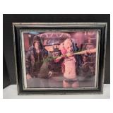 Framed Photo of Harley Quinn & Killer Croc