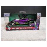 Jada 2009 Chevy Corvette Stingray Joker Diecast