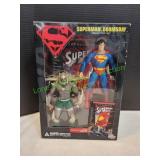 DC Direct Superman vs Doomsday Figures