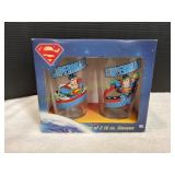 DC Comics Superman 16oz Drinking Glasses