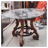 Glass Side Table