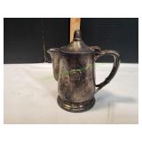 Vtg International Silver Soldered Creamer Pitcher