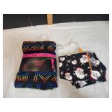 (2) Holiday Leggings, Sz M (7-9)