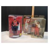 (2) NASCAR Action Figures