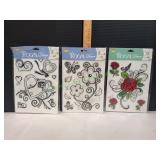 (3) Room Decor Stickers,