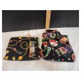 (2) Holiday Leggings, Sz M (7-9)