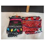 (2) Holiday Leggings, Sz M (7-9)