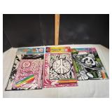 (3) Velvet Art Packs, 2 Posters Each