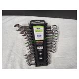 Pittsburgh 14pc Panel Combination Wrench Set