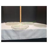 (3)Atomic StarBurst&(1)Clear Glass Serving