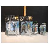 (2) X-Files & (2) MIB Action Figures
