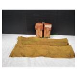 Vtg Mauser Leather Ammo Pouch & More