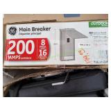 GE Main Breaker Box
