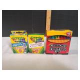 (1) 48ct & (2) 24ct Crayons