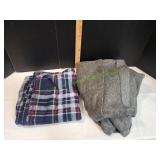 (2) Throw Blankets