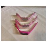 (3) Pink Pedometer Activity Watches