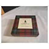 William-Sonoma Tartan Appetizer Plates, 4pc