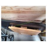(2) Vtg Card Tables w/ TV Tray