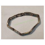 Vtg Turquoise Sterling Silver Bracelet