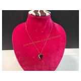 14K Heart Pendant Necklace
