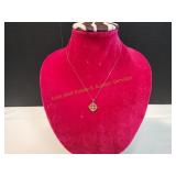 James Avery Twisted Wire Lacy Cross Necklace