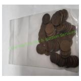 50 Wheat Pennies