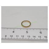 14K Gold Band, Sz 6 1/2
