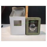 Realities Silver-Tone Quartz Watch
