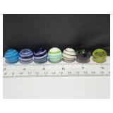 Stripped Shooter Marbles