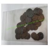 50 Wheat Pennies