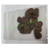 50 Wheat Pennies