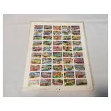 Sheet of Greetings From Postage Stamps