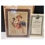 John Wayn Commemorative Metal