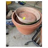 Plastic & Terra Cotta Pots