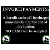 ALL CREDIT CARDS WILL BE CHARGED IMMEDIATELY