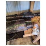 Lot of Black Plastic Sheeting
