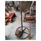 Dayton Pedestal Fan w/ Blower Fan