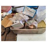 Tote of Wing Nuts, Screws & More