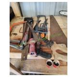 Lot of Hand Saws