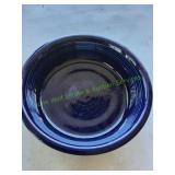Large Cobalt Blue Fiesta Serving Bowl
