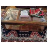 Wood & Glass Coffee Table