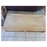 Wooden Podium/Shelving Unit