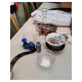 Glass Candle Holders, Saucers, Bowls & More