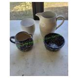Marshall Pottery Pitcher, Bowl & More