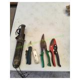Snips, Ratchet Pruner, Frost Fix Blade Knife&More