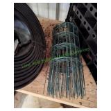 Green Welded Wire Fencing & Garden Edging