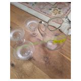 Glass Water Pitcher w/ (3) Glasses