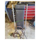 Mechanics Creeper w/ Jumper Cables
