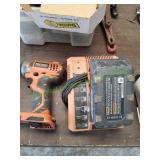 Ridgid Cordless Impact Driver w/ Battery &